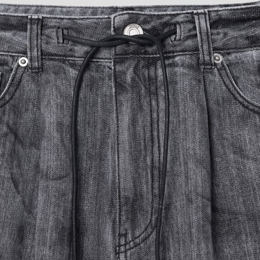 JUUN.J Denim Wide Pants – Grey