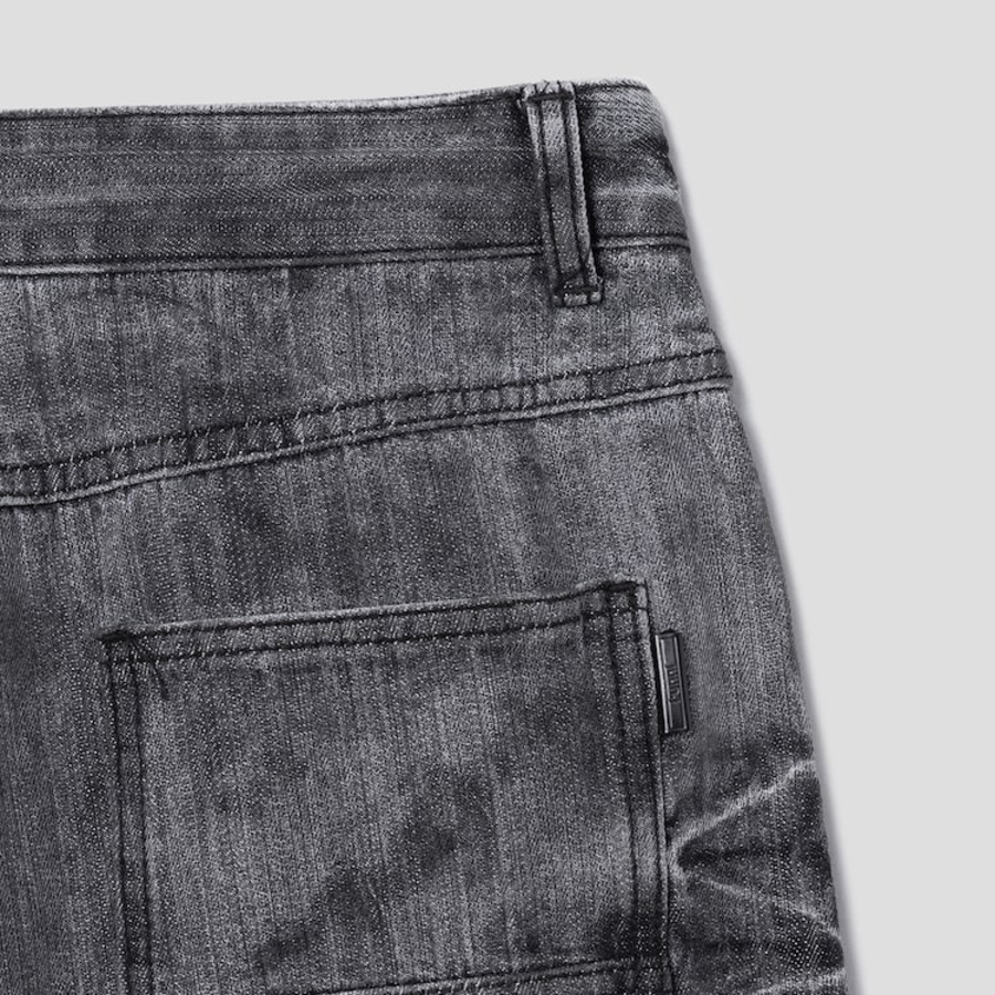 JUUN.J Denim Wide Pants – Grey