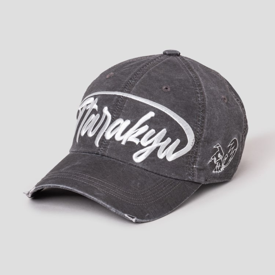 8 seconds Ttarakyu Nylon Destroyed Cap — Ash