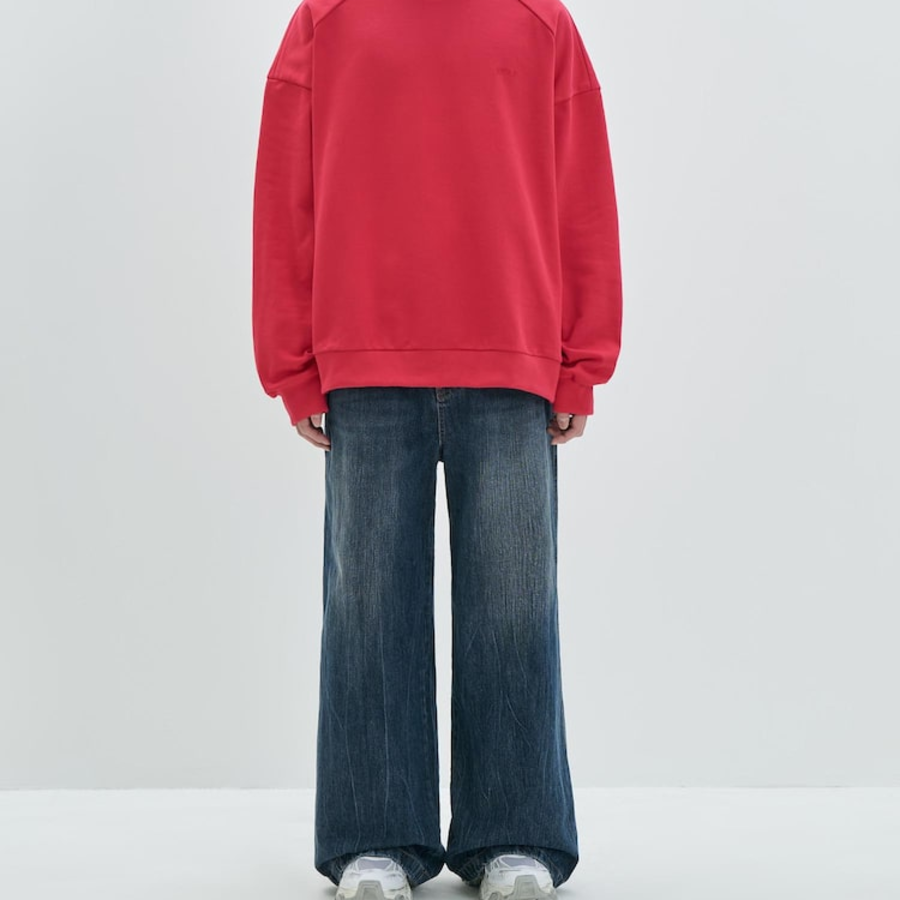 JUUN.J Denim Double Waist Pants – Blue