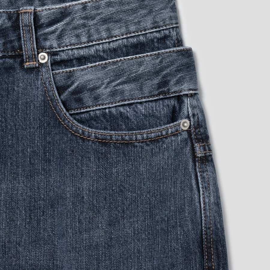 JUUN.J Denim Double Waist Pants – Blue