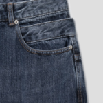 JUUN.J Denim Double Waist Pants – Blue