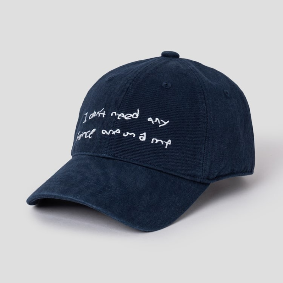 8 seconds XOOOS Handwriting Cap — Navy