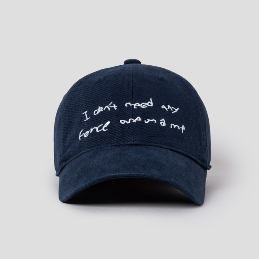 8 seconds XOOOS Handwriting Cap — Navy