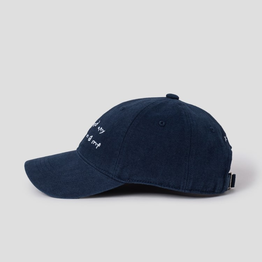 8 seconds XOOOS Handwriting Cap — Navy