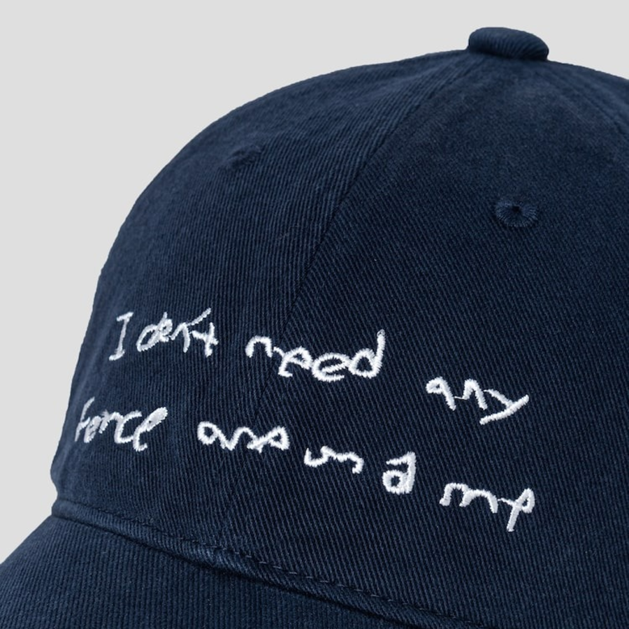 8 seconds XOOOS Handwriting Cap — Navy
