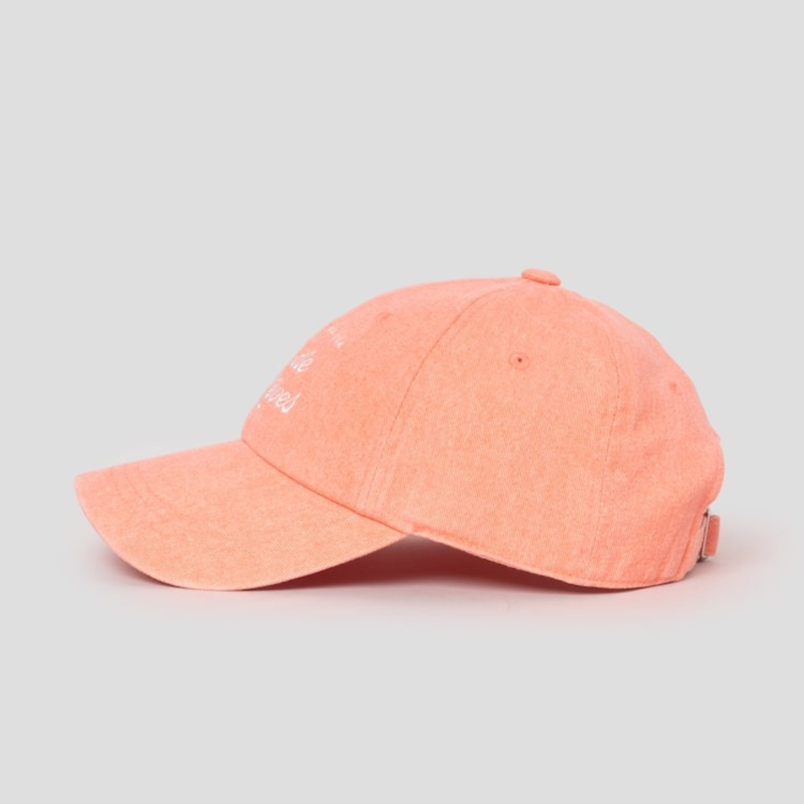 8 seconds Summer Washed Ball Cap — Salmon