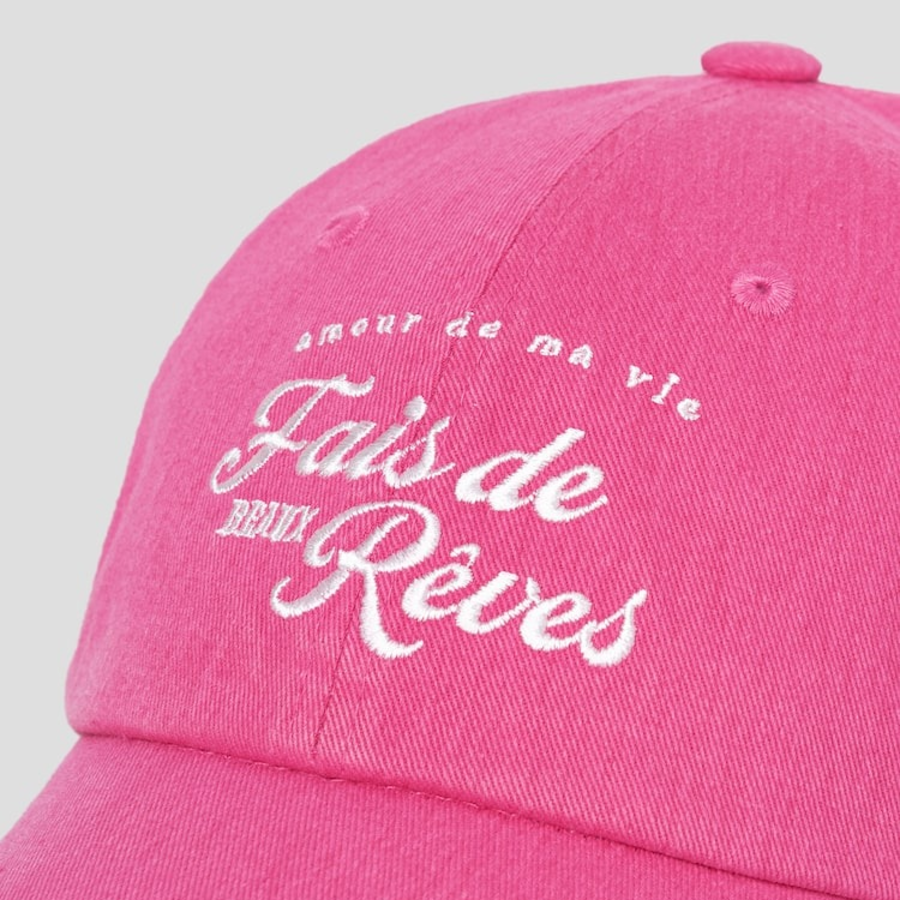 8 seconds Summer Washed Ball Cap — Pink