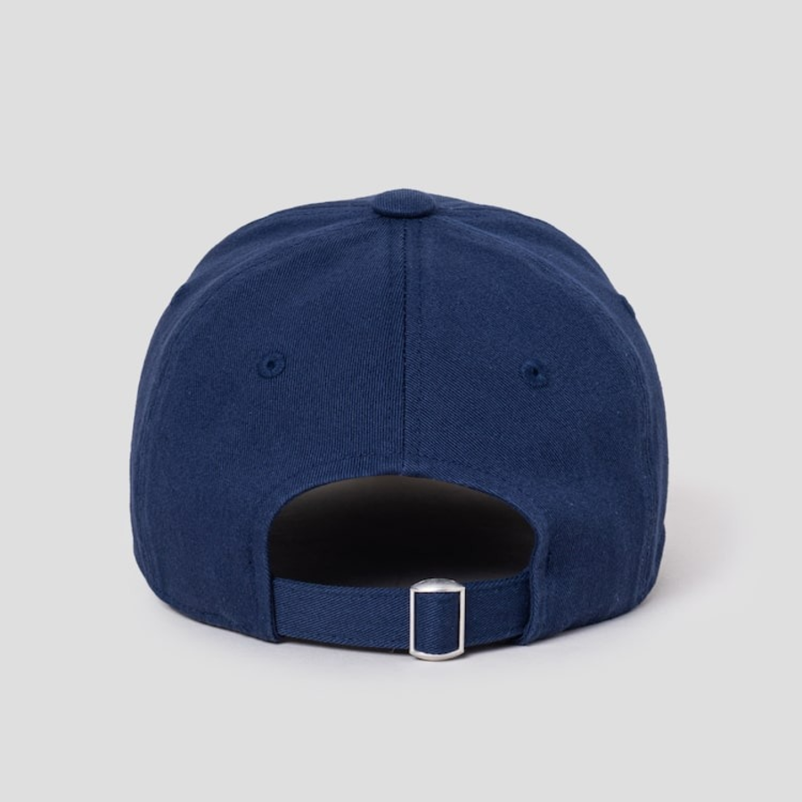 8 seconds Raw-Edge Wappen Ball Cap — Navy