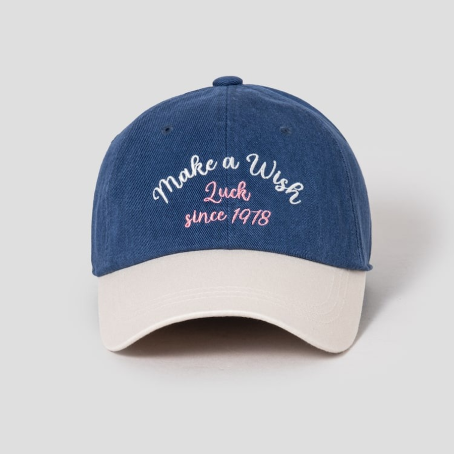 8 seconds Color-Block Cap - Blue