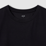 JAJU Sorona Crop Short Sleeve T-Shirt – Black