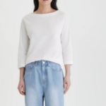 JAJU Slub 7bu T-Shirt – White