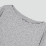 JAJU Slub 7bu T-Shirt – Melange Grey