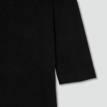 JAJU Slub 7bu T-Shirt – Black