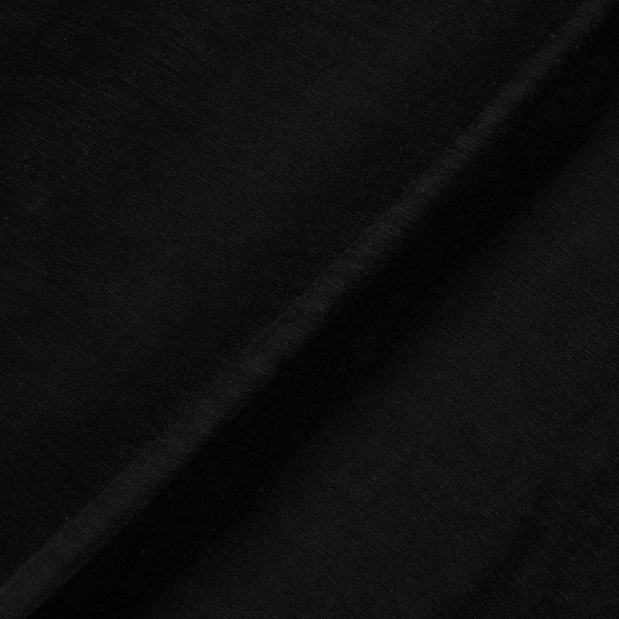 JAJU Slub 7bu T-Shirt – Black