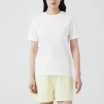 JAJU Slub Short Sleeve T-Shirt – White