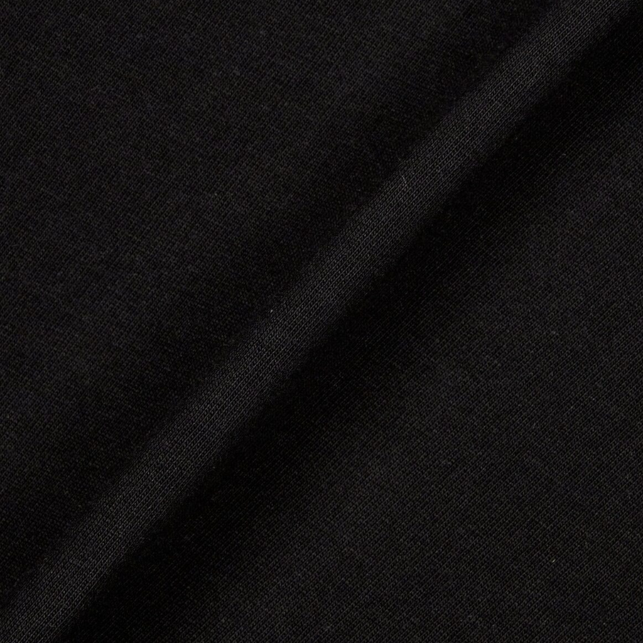 JAJU Smart Cotton Loose Fit 5bu T-Shirt – Black