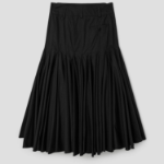 JACQUEMUS La Jupe Agave — Black