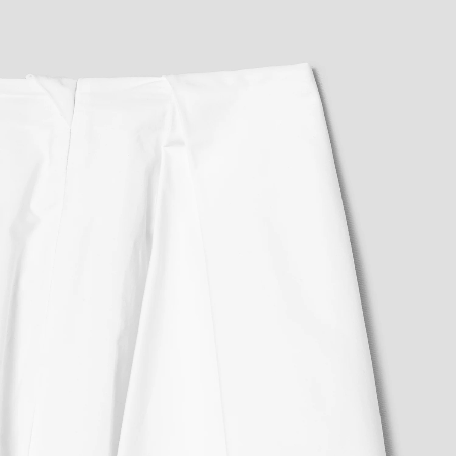 JACQUEMUS La Jupe Salon — White