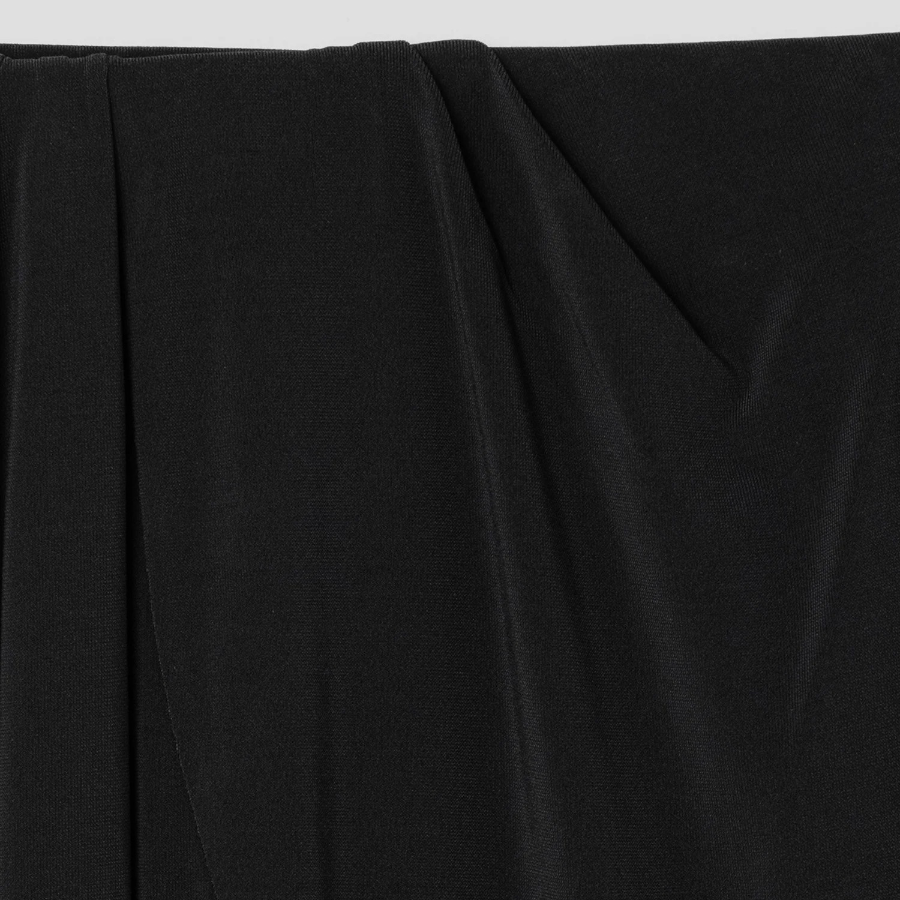 JACQUEMUS La Jupe Peplo — Black