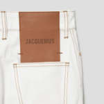 JACQUEMUS La Jupe De-Nîmes — Off-White/Tabac