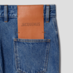 JACQUEMUS La Jupe De-Nîmes — Blue/Tabac