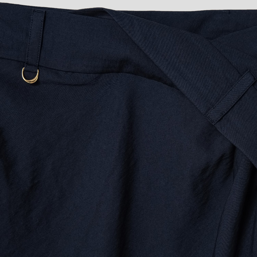 JACQUEMUS La Jupe Saudade — Dark Navy