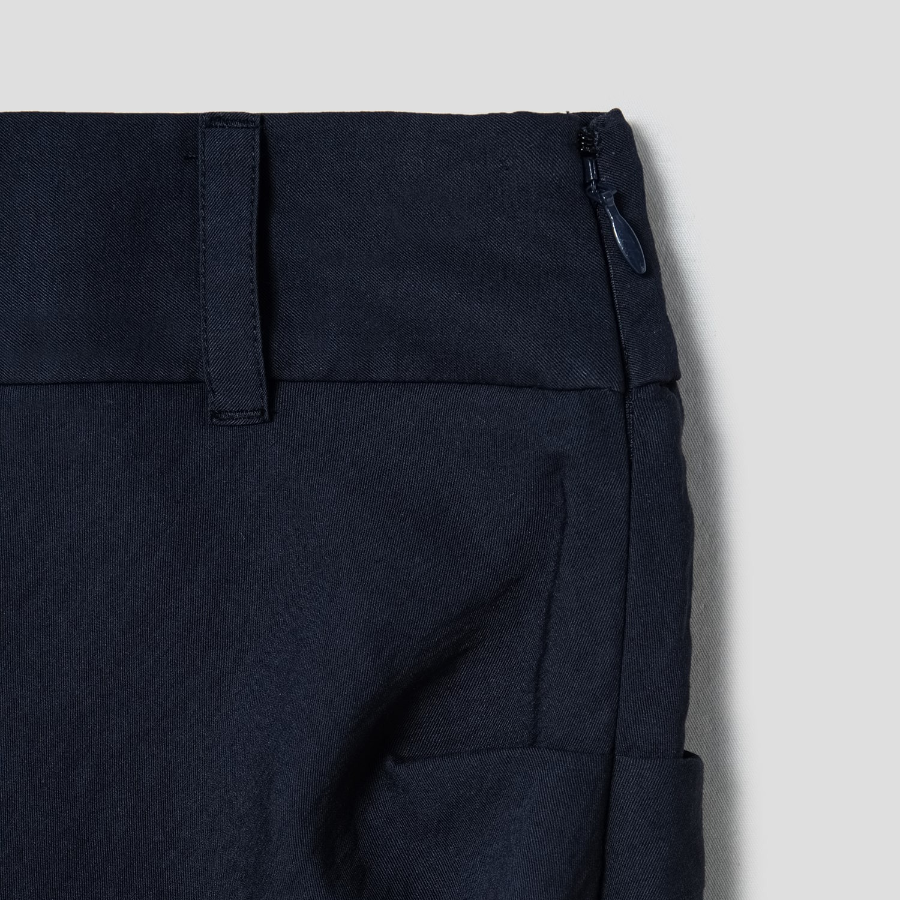 JACQUEMUS La Jupe Saudade — Dark Navy