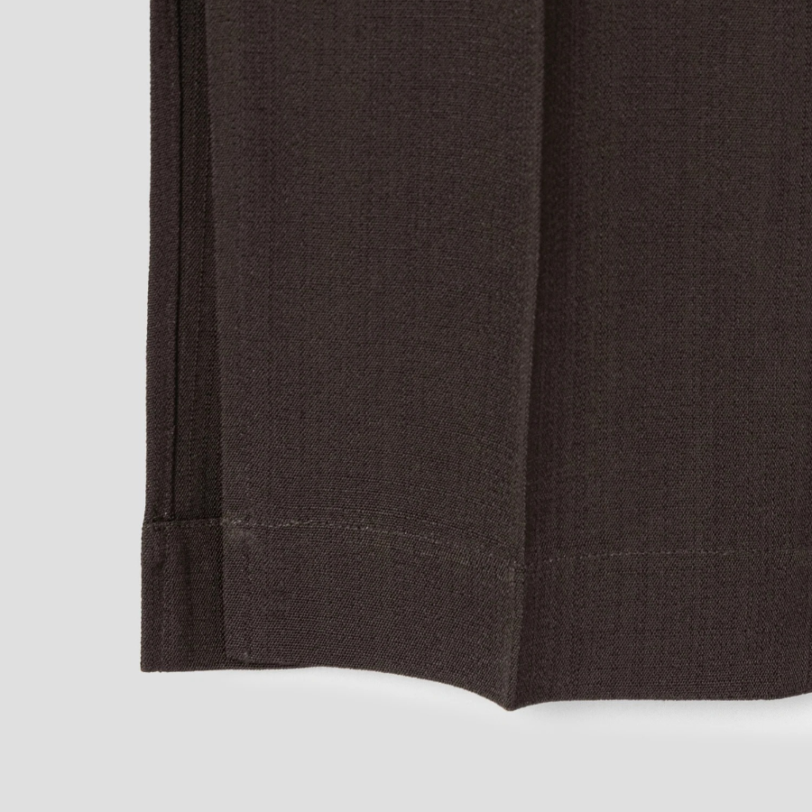 JACQUEMUS Le Pantalon Tibau — Dark Brown
