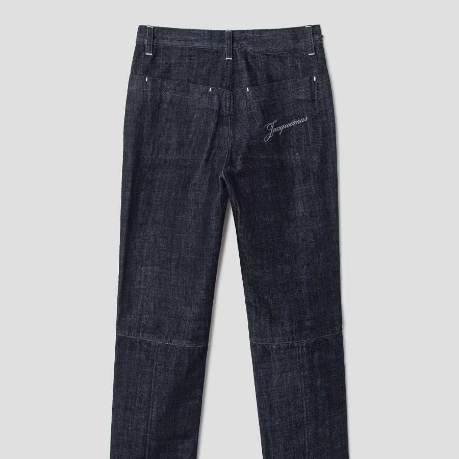 JACQUEMUS Le De-Nîmes Norma — Dark Navy