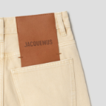 JACQUEMUS Le De-Nîmes Large — Light Beige