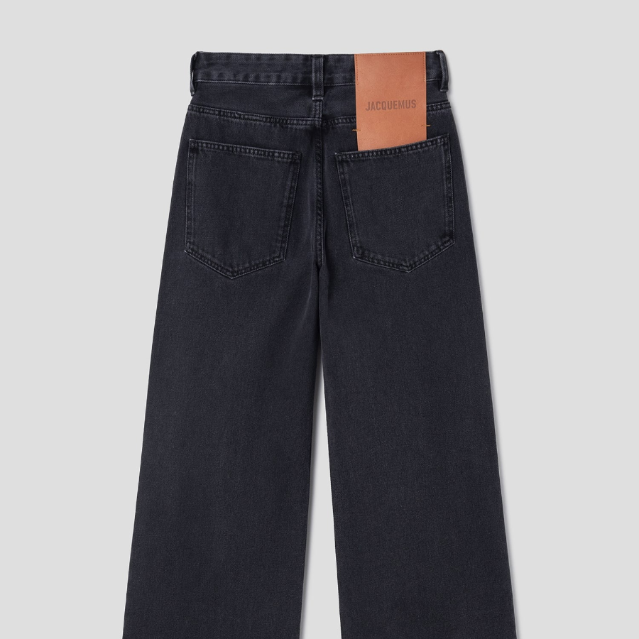JACQUEMUS Le De-Nîmes Large — Black