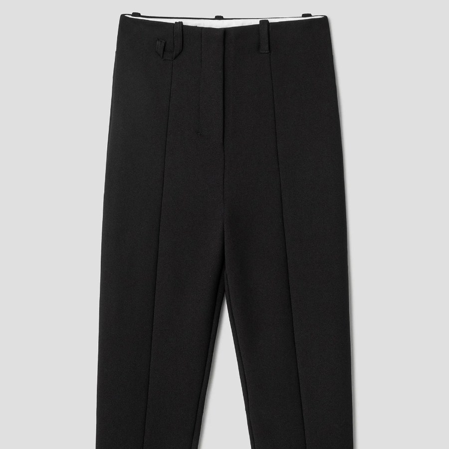 JACQUEMUS Le Pantalon Capri — Black