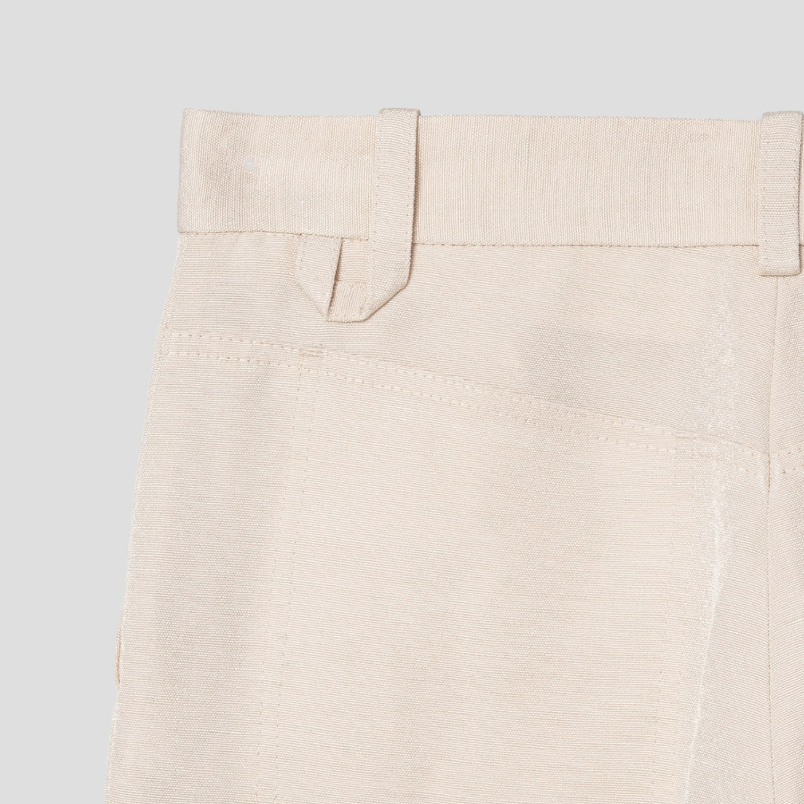 JACQUEMUS Le Pantalon Norma — Light Beige