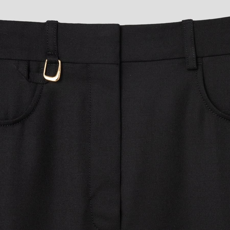 JACQUEMUS Le Pantalon Sauge — Black