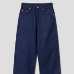 JACQUEMUS Le De-Nîmes Large — Navy/Navy Stripe