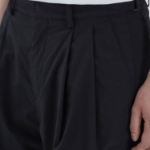 JUUN.J [CORE] Light Cotton Detachable Pants – Black