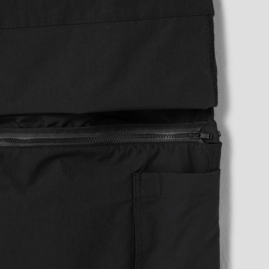 JUUN.J [CORE] Light Cotton Detachable Pants – Black