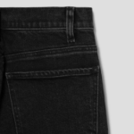 Theory Women New Stretch Highwaist Straight Denim - Washed Black