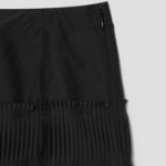 Theory Women Soft Lawn Yoke Skirt - Black