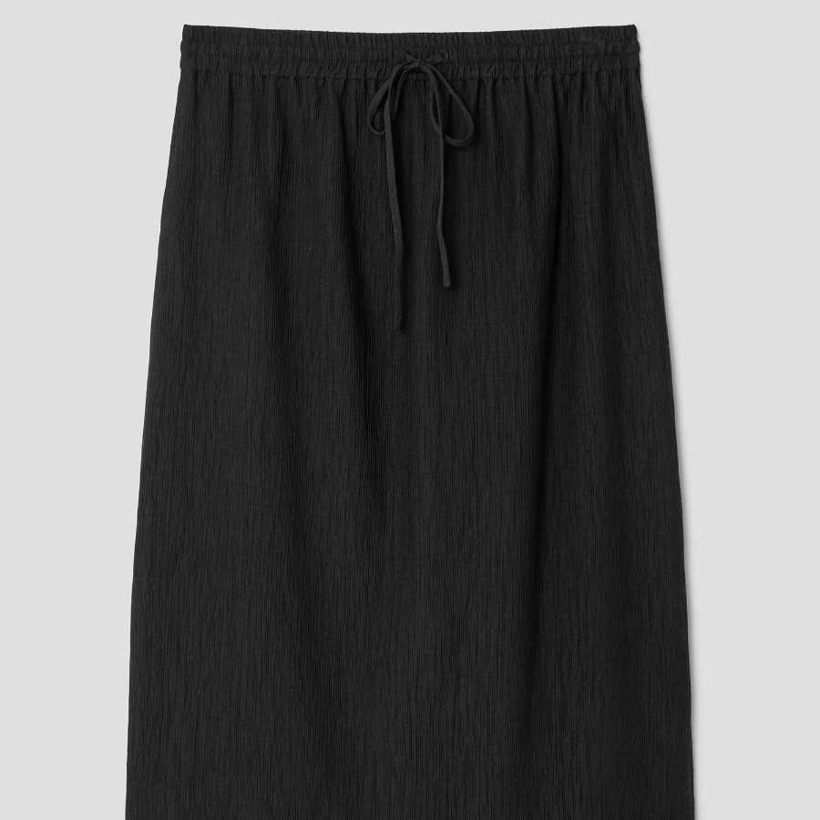 Theory Women Willow Crepe Pull On Skirt - Black