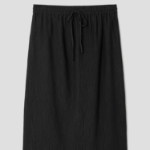 Theory Women Willow Crepe Pull On Skirt - Black