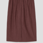 Theory Women Willow Crepe Pull On Skirt - Marron