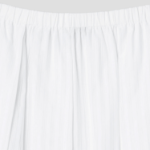 Theory Women Linear Cotton Pleated Pull On Skirt - White