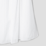 Theory Women Linear Cotton Pleated Pull On Skirt - White