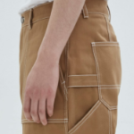 JUUN.J Cotton Carpenter Pants – Beige