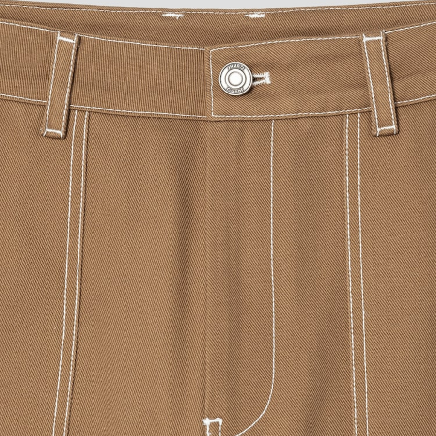 JUUN.J Cotton Carpenter Pants – Beige