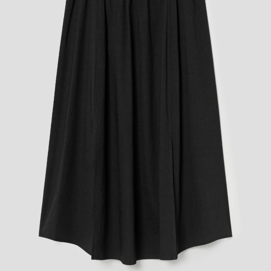 Theory Women Good Crunch Elastic Tulip Skirt - Black