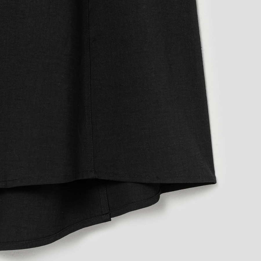 Theory Women Good Crunch Elastic Tulip Skirt - Black