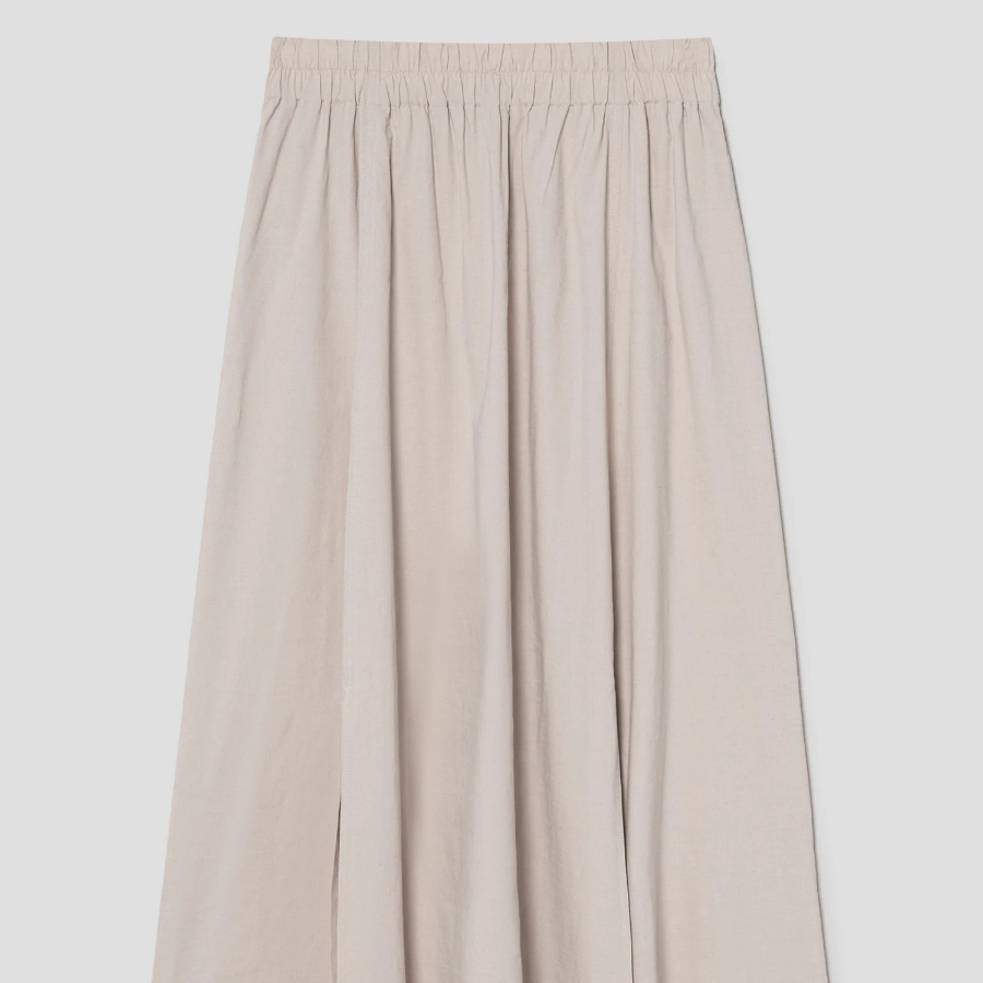 Theory Women Good Crunch Elastic Tulip Skirt - Straw